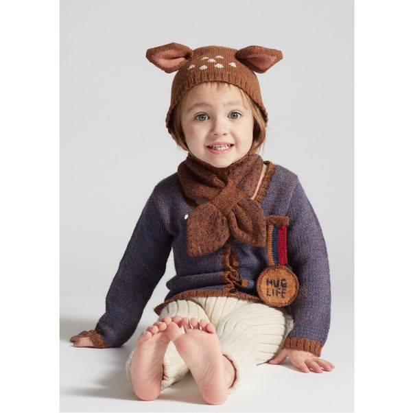 Brosche Medaille Hug Life -product