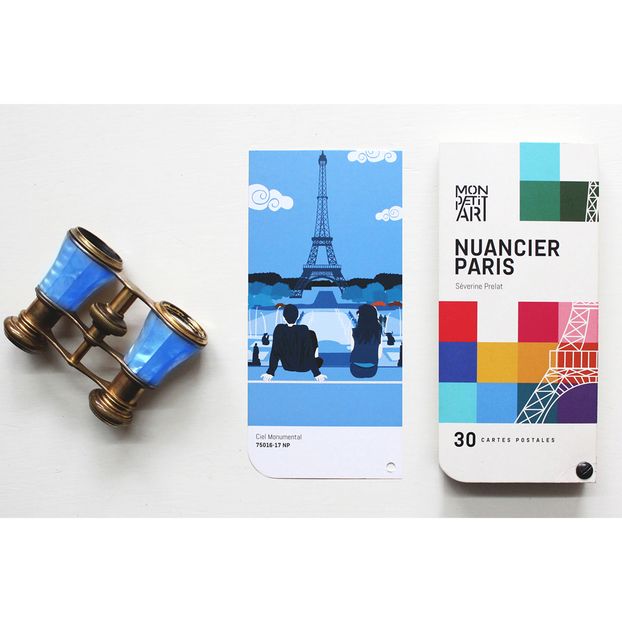 Guide de Paris nuancier de 30 images-product
