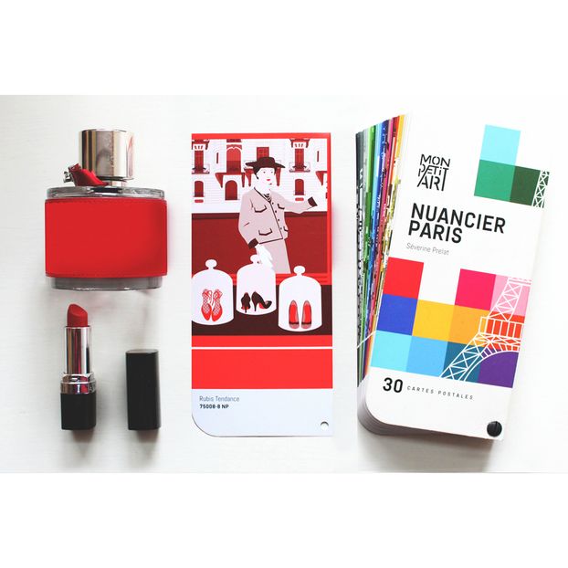 Guide de Paris nuancier de 30 images-product