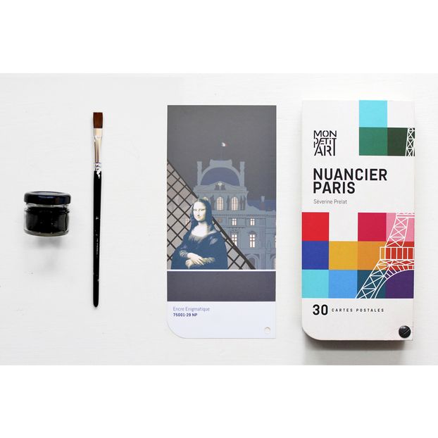 Guide de Paris nuancier de 30 images-product