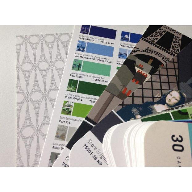 Coloured Paris Guide 30 Images-product