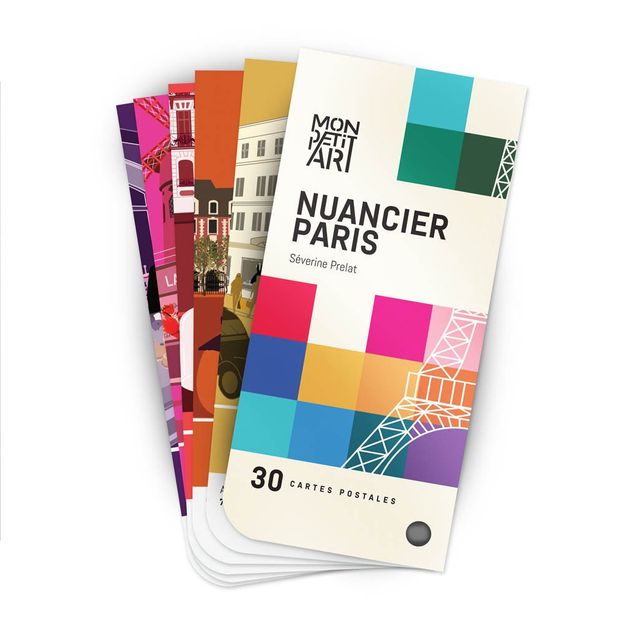 Guide de Paris nuancier de 30 images-product