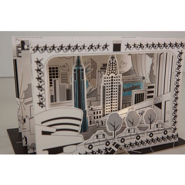 3D New York Colouring Picture-product