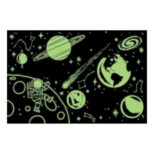 Puzzle fosforescente espacio 100 piezas - 5 a 8 años-product