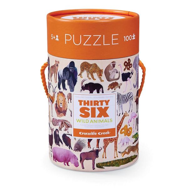 100 Piece Jungle Animal Puzzle - 5 years and up-product