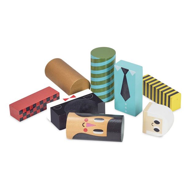 Bonhommes Wooden Cubes, Ingela P.Arrhenius-product