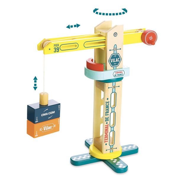 Grue de docker en bois aimanté-product