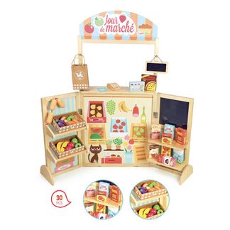 Vilac Mercato in legno e 30 accessori-listing