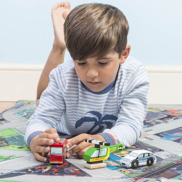 Fahrzeuge-Set Notfall 3-teilig -product