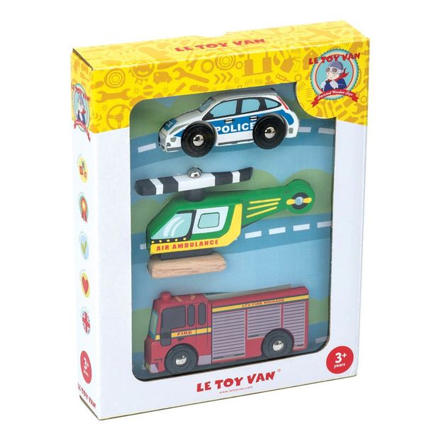 Fahrzeuge-Set Notfall 3-teilig -product