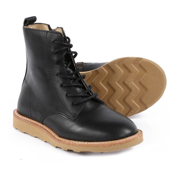 Botines Cuero Cordones Cremalleras Rodney-product