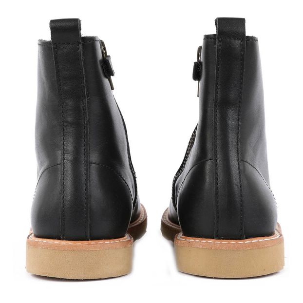 Botines Cuero Cordones Cremalleras Rodney-product