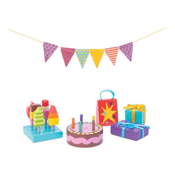 Accessoires de goûter d'anniversaire pour maison de poupées-product