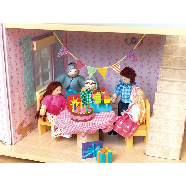Accessoires de goûter d'anniversaire pour maison de poupées-product