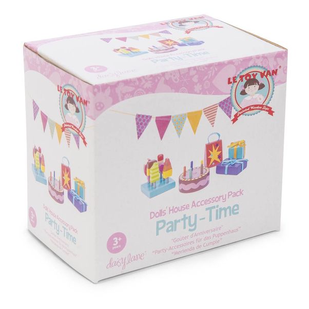 Accessoires de goûter d'anniversaire pour maison de poupées-product