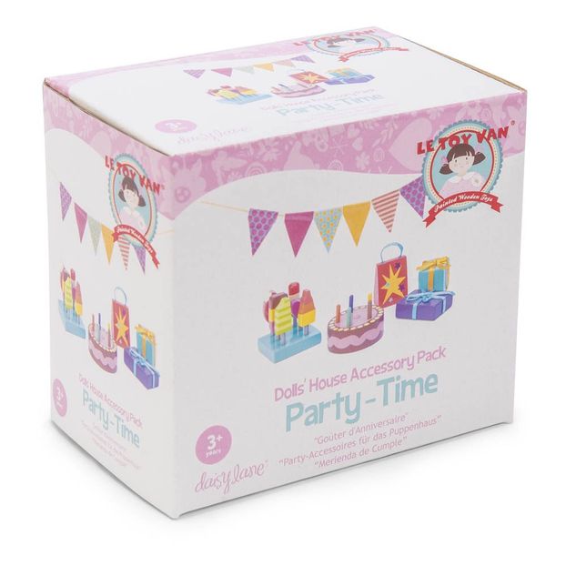 Accessoires de goûter d'anniversaire pour maison de poupées-product