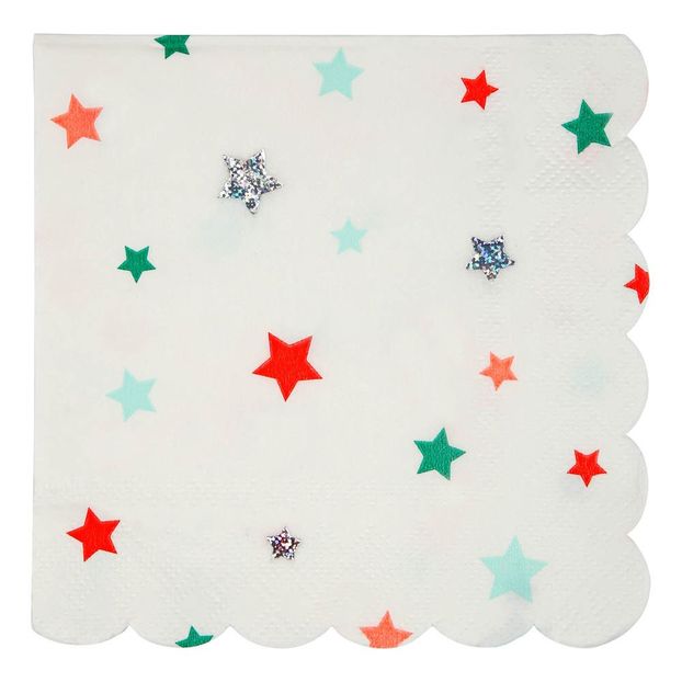 Star Paper Napkins - Set of 16-product