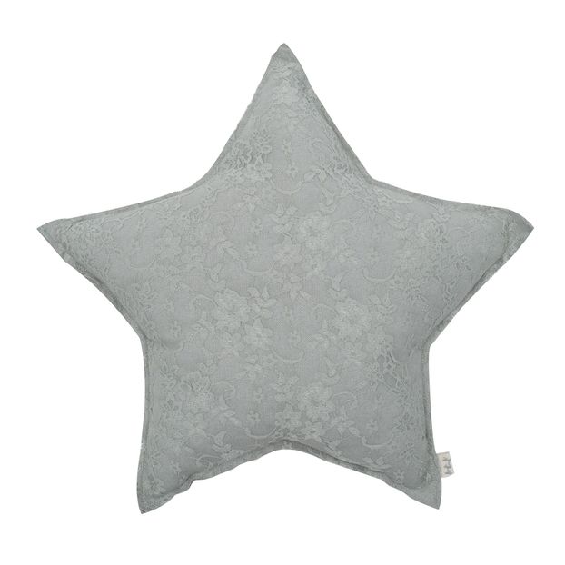 Coussin étoile fleur de dentelle-product