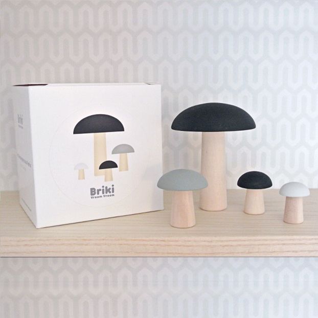 Dekoration Pilz aus Gols - 4-er-Set -product