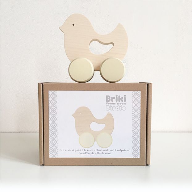 Wooden Push-Along Bird-product