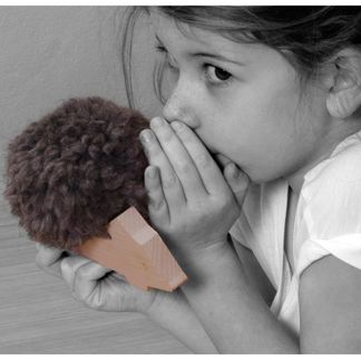 Les Jouets Libres Juego de pompón Hary el erizo-listing