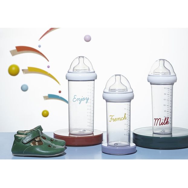 Biberons Enjoy French Milk - Set de 3 : 210 ml + 210ml + 360 ml-product