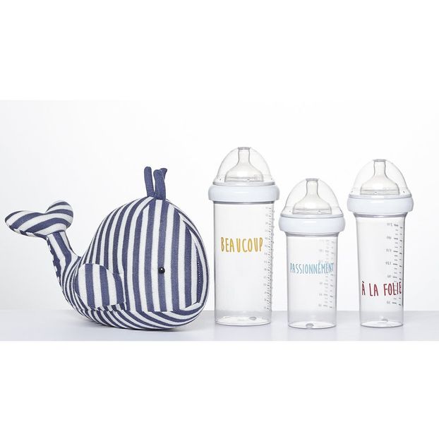 Biberons Beaucoup Passionnément A la folie - Set de 3 : 210 ml + 210ml + 360 ml-product