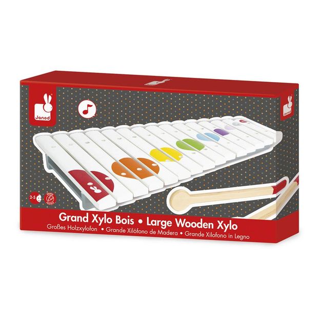 Confetti Wooden Xylophone with 2 sticks-product