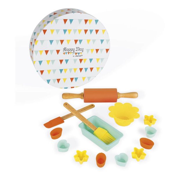 Baking Kit - Set of 14 Wooden and Silicone Accessories-product
