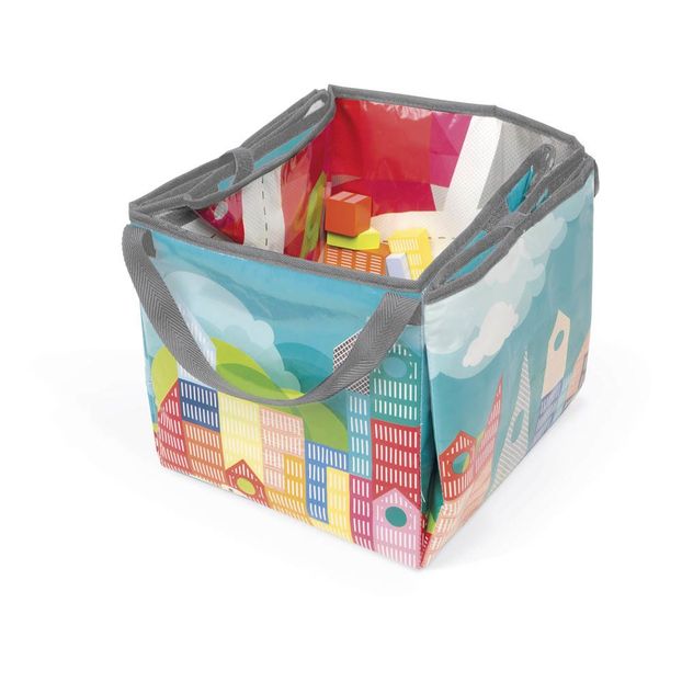 Archi Wooen Cubes and Playmat - Set of 70 cubes-product