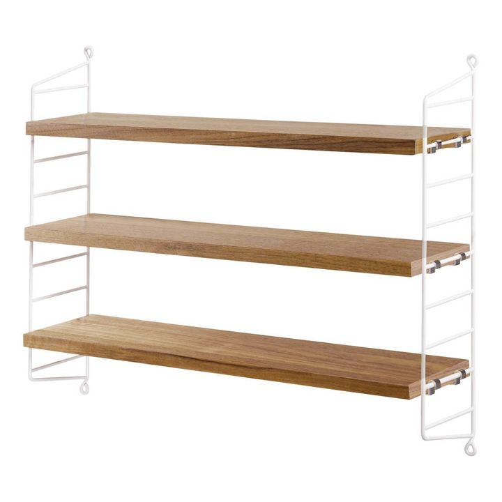 Etagère Pocket en chêne | Blanc- Image produit n°0