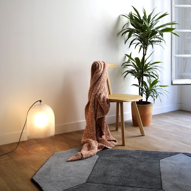 Chaise Juka en chêne massif, Laurent Batisse-product