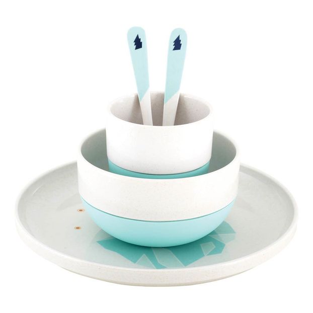 Coffret vaisselle en bambou Iceberg - Set de 5 pièces-product