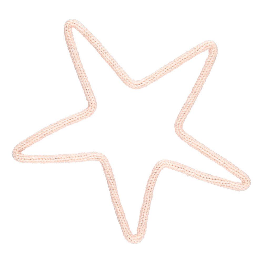 Decorazione da parete in maglia - Stella- Immagine del prodotto n°0