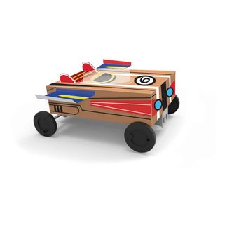 4M Caja Coche de carreras para montar-listing