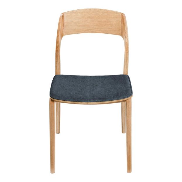 Chaise, structure chêne, tissu coton-product