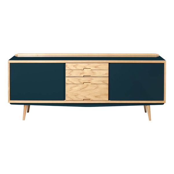 Enfilade chêne massif, laque sur MDF-product