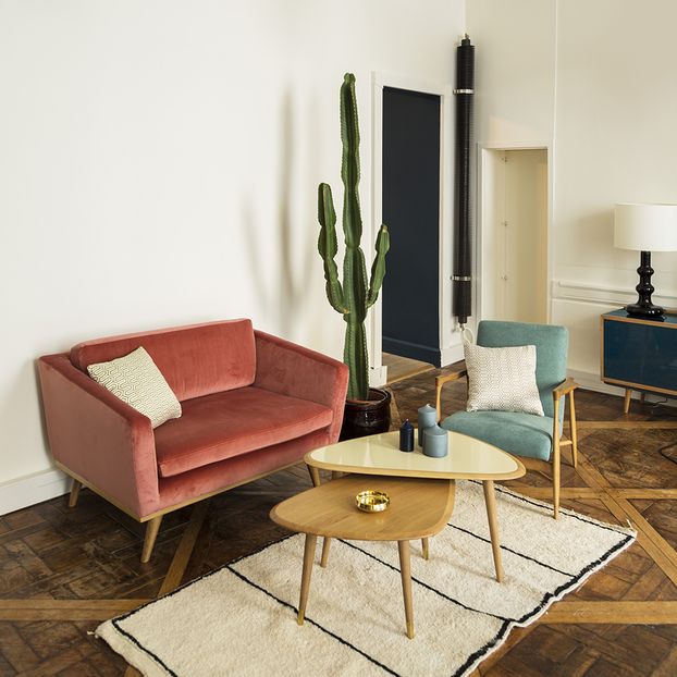 Couchtisch aus massiver Eiche-product