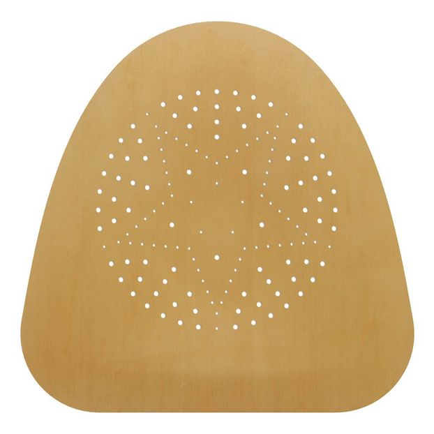 Gras Surpil Chair With Black Frame & Wooden Seat-product