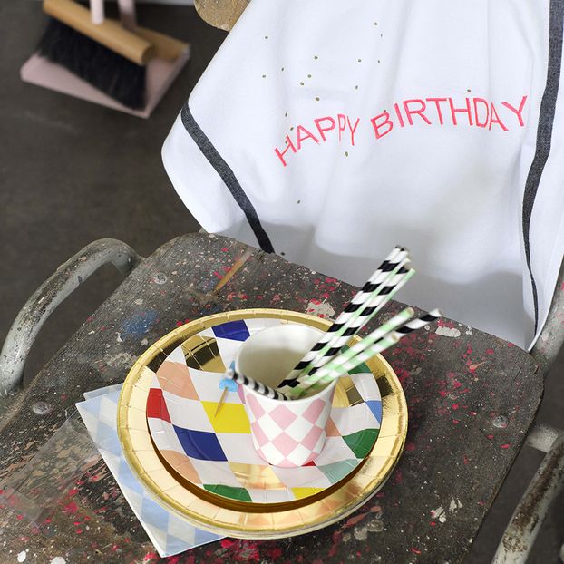 Canovaccio Happy birthday 50x80 cm-product