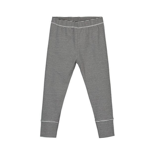 Organic Cotton Striped Leggings-product