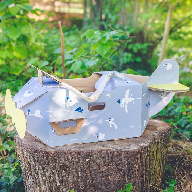 Flying Circus Cardboard Aeroplane Costume-product