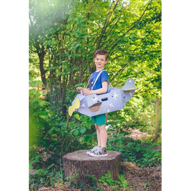 Flying Circus Cardboard Aeroplane Costume-product