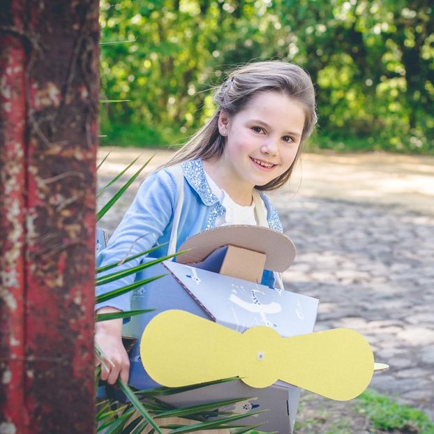 Flying Circus Cardboard Aeroplane Costume-product