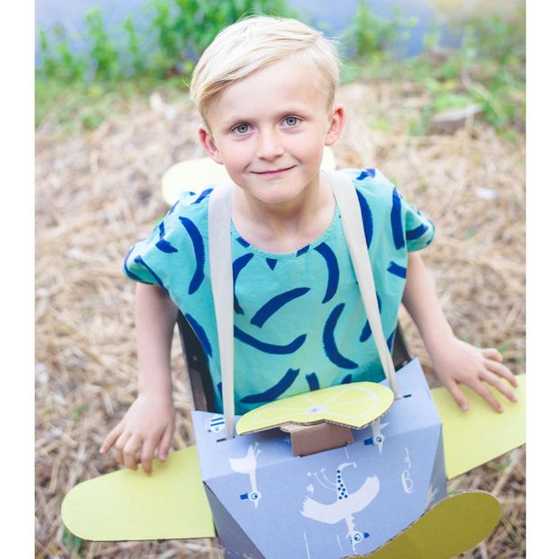 Flying Circus Cardboard Aeroplane Costume-product