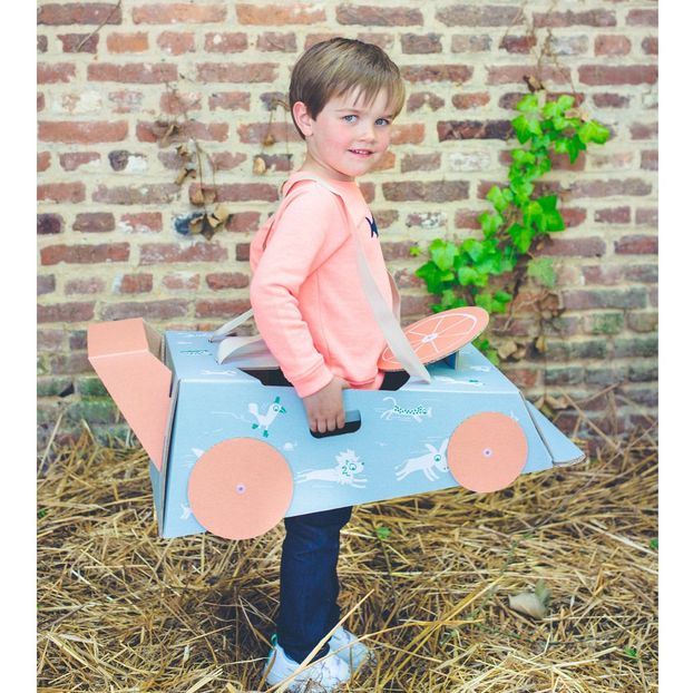 Flying Circus Cardboard Car Costume-product