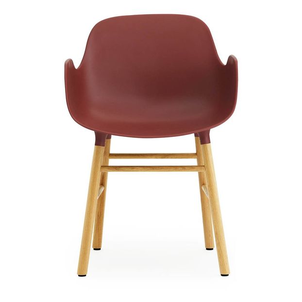 Chaise avec accoudoirs Form en chêne-product