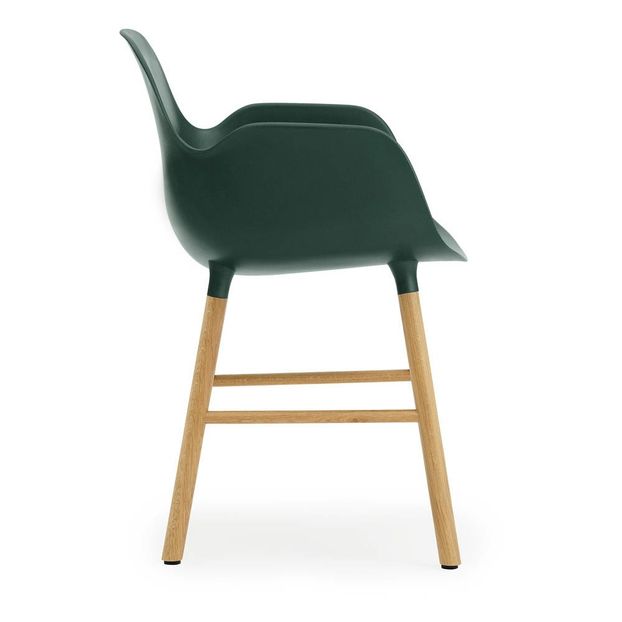 Chaise avec accoudoirs Form en chêne-product