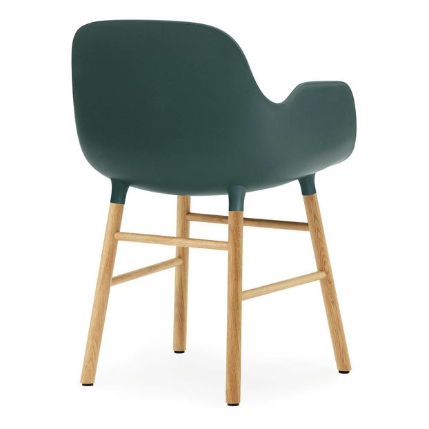 Chaise avec accoudoirs Form en chêne-product
