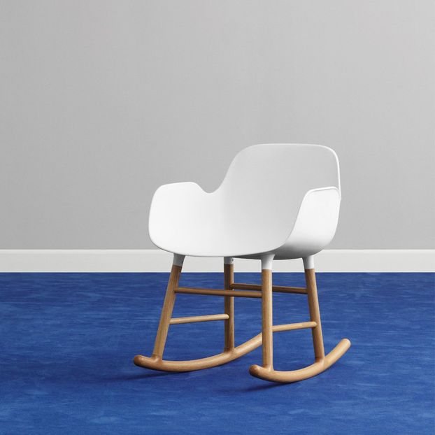 Fauteuil à bascule Form en chêne-product